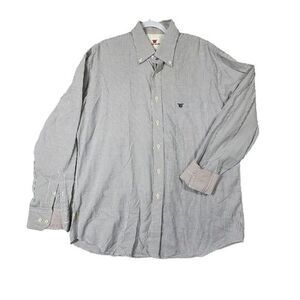 Titto Bluni Long‎ Sleeve Shirt Mens Stripe EU 5 Stripe BusinessMAde in Spain